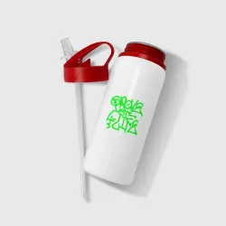 Бутылка для воды с трубочкой Grove Street 4 life - фото 2