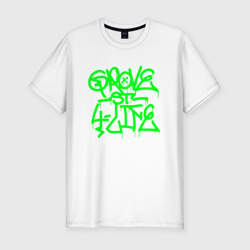 Мужская футболка хлопок Slim Grove Street 4 life