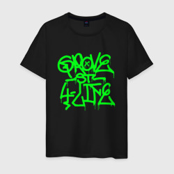 Grove Street 4 life – Мужская футболка хлопок с принтом купить со скидкой в -20%