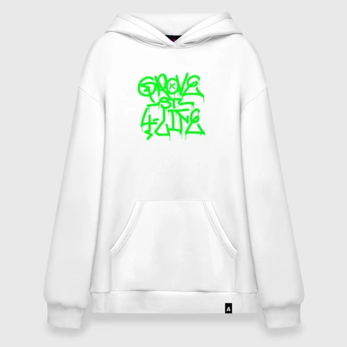 Худи SuperOversize хлопок Grove Street 4 life