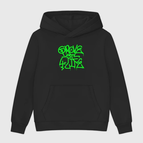 Мужская толстовка без начеса хлопок Grove Street 4 life