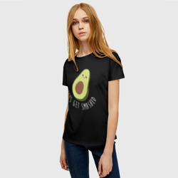 Женская футболка 3D Авокадо - фото 2