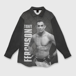 Мужская рубашка oversize 3D Tony Ferguson