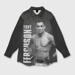 Женская рубашка oversize 3D Tony Ferguson