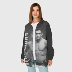 Женская рубашка oversize 3D Tony Ferguson - фото 2