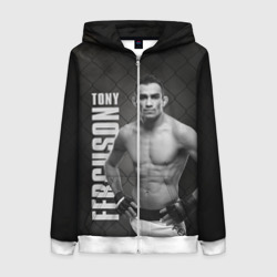 Женская толстовка 3D на молнии Tony Ferguson