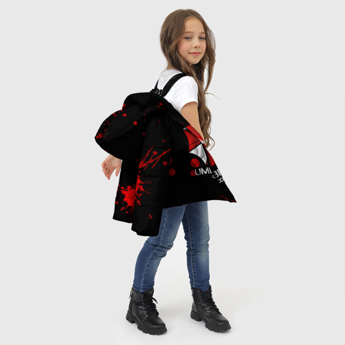 Зимняя куртка для девочек 3D Umbrella Corp, цвет черный - фото 6