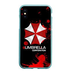 Чехол для iPhone XS Max матовый Umbrella Corp