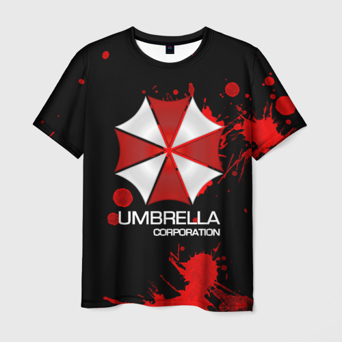 Мужская футболка 3D Umbrella Corp, цвет 3D печать