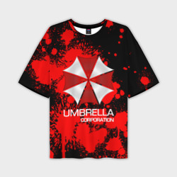 Мужская футболка oversize 3D Umbrella Corp