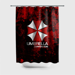 Штора 3D для ванной Umbrella Corp