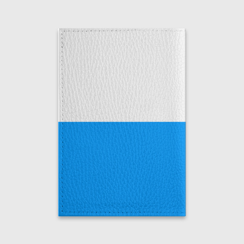 Обложка для паспорта матовая кожа ВМФ СССР, цвет синий - фото 2