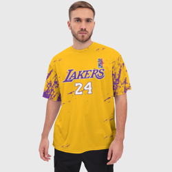 Мужская футболка oversize 3D Kobe Bryant - фото 2