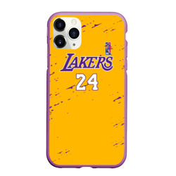 Чехол для iPhone 11 Pro Max матовый Kobe Bryant