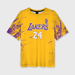 Женская футболка oversize 3D Kobe Bryant