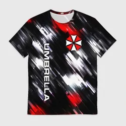 Мужская футболка 3D Umbrella corporation
