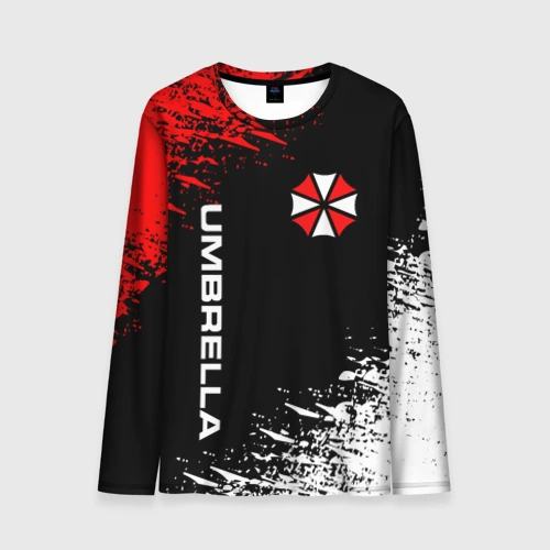 Мужской лонгслив 3D Umbrella corporation