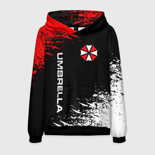 Мужская толстовка 3D с принтом Umbrella corporation, вид спереди #2