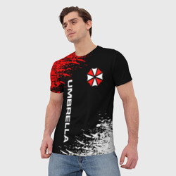 Мужская футболка 3D Umbrella corporation - фото 2
