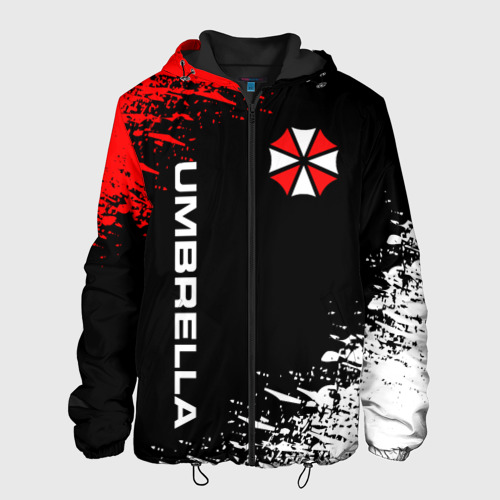 Мужская куртка 3D с принтом Umbrella corporation, вид спереди #2