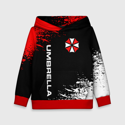 Детская толстовка 3D Umbrella corporation, цвет красный