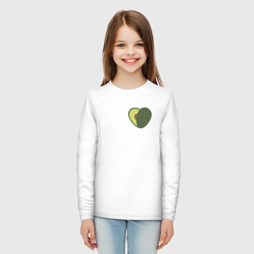 Детский лонгслив хлопок Avocado Heart - фото 5