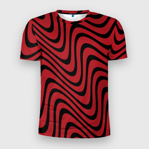 Мужская футболка 3D Slim PewDiePie wave