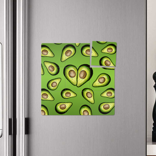 Магнитный плакат 3Х3 Люблю авокадо - фото 4
