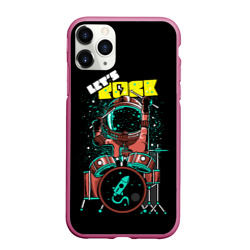 Чехол для iPhone 11 Pro матовый Lets Rock