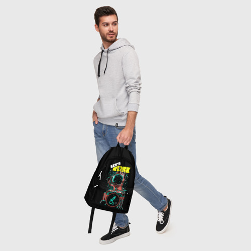 Рюкзак 3D с принтом Lets Rock, фото #5