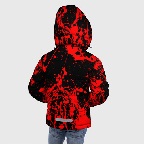Зимняя куртка для мальчиков 3D Егор Крид, цвет черный - фото 4