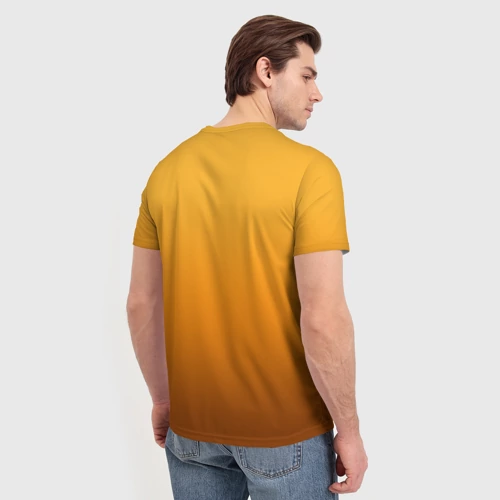 Мужская футболка 3D с принтом Maya, вид сзади #2