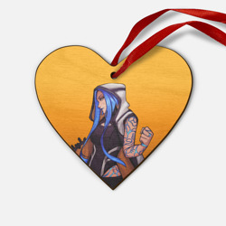 Деревянная игрушка Сердце Maya