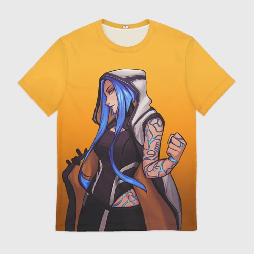 Мужская футболка 3D с принтом Maya, вид спереди #2