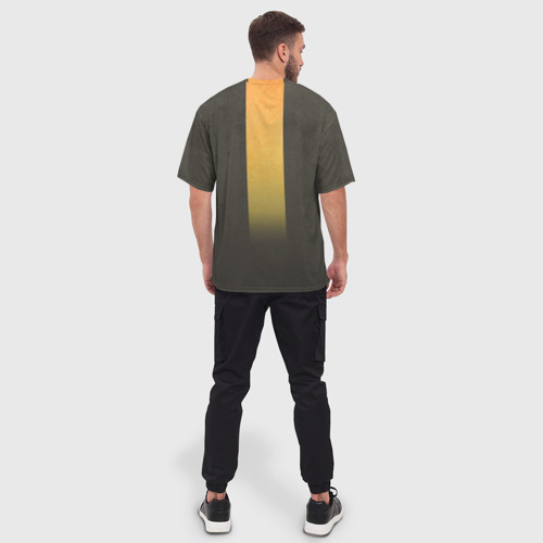 Мужская футболка oversize 3D Claptrap, цвет 3D печать - фото 4