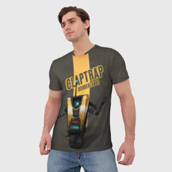 Мужская футболка 3D Claptrap - фото 2