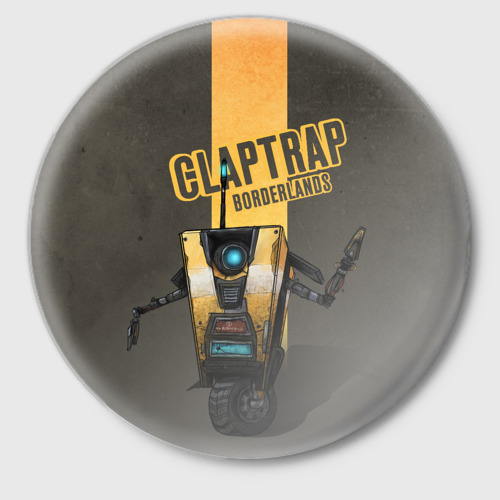 Значок Claptrap, цвет белый