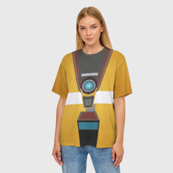 Женская футболка oversize 3D CL4P-TP - фото 2