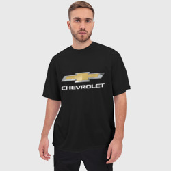 Мужская футболка oversize 3D Chevrolet - фото 2