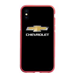 Чехол для iPhone XS Max матовый Chevrolet