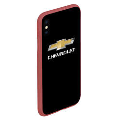 Чехол для iPhone XS Max матовый Chevrolet - фото 2