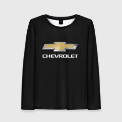 Женский лонгслив 3D Chevrolet