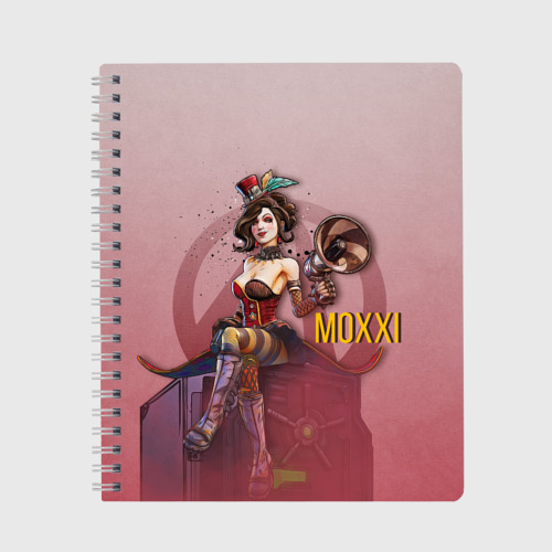 Тетрадь Mad Moxxi, цвет точка