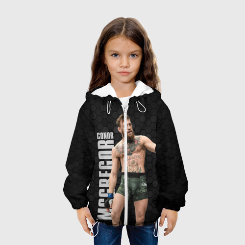 Детская куртка 3D Конор МакГрегор, цвет белый - фото 4