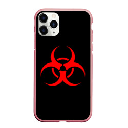 Чехол для iPhone 11 Pro Max матовый Plague inc