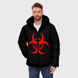 Мужская зимняя куртка 3D Plague inc - фото 2