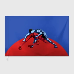 Флаг 3D Борьба