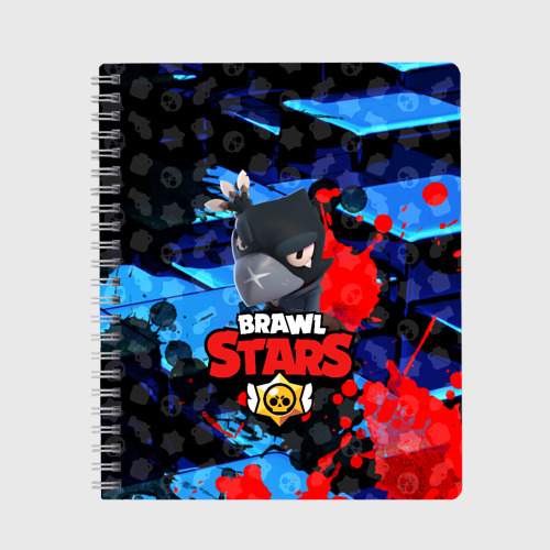 Тетрадь BRAWL STARS CROW, цвет точка