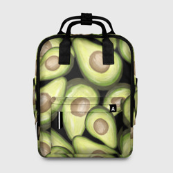 Женский рюкзак 3D Avocado background