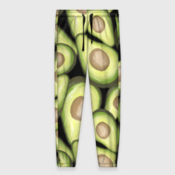 Женские брюки 3D Avocado background